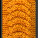 Lace Arches Scarf Easy knitting pattern for beginners PDF