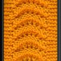 Lace Arches Scarf Easy knitting pattern for beginners PDF