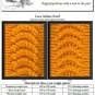 Lace Arches Scarf Easy knitting pattern for beginners PDF