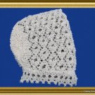 Lace Baby Hat Bonnet PDF Knitting pattern EASY to Knit Victorian style