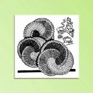 Swirl Design Potholder Hot Pad Vintage Crochet pattern 1948 PDF