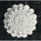 Vintage Crochet Buttons Pattern from 1944 PDF