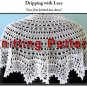 Dripping with Lace-Your First Knitted Lace Shawl PDF Knitting Pattern