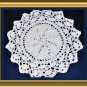 Ring of Leaves Dishcloth and Placemat knitting pattern PDF