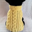 Celtic Triad Dog sweater knitting pattern