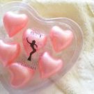 HOT Pink Heart Bath OIl Beads