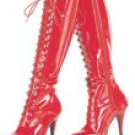 00540F-VANITY-2020: Vanity Knee High Lace Up Boots