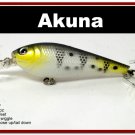 [BP 118-96]3.5"" New White Bass Pike Trout Fishing Lure Bait Tackle