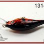 [BP 131-81]2.9"" Holographic Red Leopard Bass Pike Trout Fishing Lure Crankbait Tackle