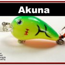 [BP 132-98]2.3"" Firetiger Bass Pike Trout Fishing Lure Bait