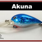 [BP 133-83]2.3"" Holographic Neon Shad Bass Pike Trout Fishing Lure Bait