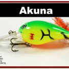 [BP 133-98]2.3"" Firetiger Bass Pike Trout Fishing Lure Bait