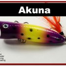 [BP 147-33]2.2"" Viking Bass Trout Topwater Fishing Lure Popper