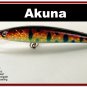 [BP 34-81]4.3"" Holographic Red Leopard Bass Pike Minnow Fishing Lure