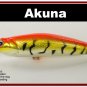 [BP 45-78]4"" Tiger Orange Bass Pike Topwater Fishing Lure