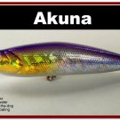 [BP 45-82]4"" Holographic Fuchsia Pike Topwater Fishing Lure