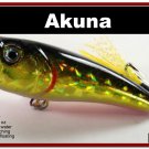 [BP 48-86]2.4"" Golden Shiner Bass Topwater Fishing Lure Popper