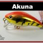 [BP 52-78]2.2"" Tiger Orange Bass Pike Trout Fishing Lure Crankbait