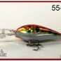 [BP 55-81]4.3"" Holographic Red Leopard Pike Trout Fishing Lure Crankbait