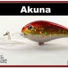 [BP 55-84]4.3"" Holographic Red Bass Pike Trout Fishing Lure Bait