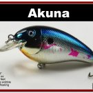 [BP 56-89]3.1"" New Metallic Shad Bass Pike Trout FAT Fishing Lure