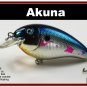[BP 56-89]3.1"" New Metallic Shad Bass Pike Trout FAT Fishing Lure