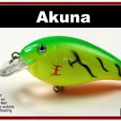 [BP 56-98]3.1"" Firetiger Bass Pike Trout FAT Fishing Lure Tackle