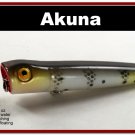 [BP 75-96]3.4"" White Bass Topwater Fishing Lure Popper Bait