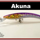 [BP 82-82]5.9"" Holographic Fuchsia Deep Diving Pike Bass Fishing Lure