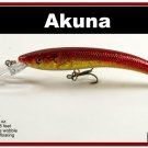 [BP 82-84]5.9"" Holographic Red Deep Diving Pike Bass Fishing Lure
