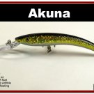 [BP 82-85]5.9"" New Holographic Gold Deep Diving Pike Fishing Lure