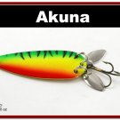 [SP  10-21]3"" Firetiger Bass Pike Trout Casting Spoon Fishing Lure