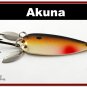 [SP  10-25]3"" Brown Shad Bass Pike Casting Spoon Fishing Lure Bait