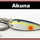 [SP  10-27]3"" Chartreuse Shad Bass Pike Trout Spoon Fishing Lure