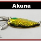 [SP  10-85]3"" Holographic Gold Bass Pike Trout Spoon Fishing Lure