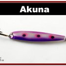[SP  15-29]3"" Purple Rain Bass Pike Trolling Spoon Fishing Lure