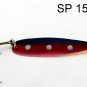 [SP  15-31]3"" Pink Midnight Bass Pike Trolling Spoon Fishing Lure