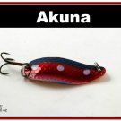 [SP  68-31]2.4"" Pink Midnight Bass Pike Hammer Spoon Fishing Lure