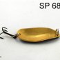 [SP  68-31]2.4"" Pink Midnight Bass Pike Hammer Spoon Fishing Lure