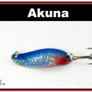 [SP  68-83]2.4"" Holographic Neon Shad Hammer Spoon Fishing Lure