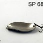 [SP  68-83]2.4"" Holographic Neon Shad Hammer Spoon Fishing Lure