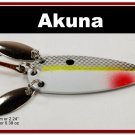 [SP 10-27-2]2.2"" Mini Chartreuse Shad Bass Pike Trout Casting Spoon Fishing Lure