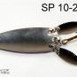 [SP 10-29-2]2.2"" Mini Purple Rain Bass Pike Trout Casting Spoon Fishing Lure