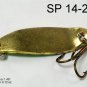 [SP 14-21-2]1.5"" Mini Firetiger Bass Pike Trout Casting Spoon Fishing Lure