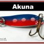 [SP 14-31-2]1.5"" Mini Pink Midnight Bass Pike Trout Casting Spoon Fishing Lure