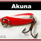 [SP 39-20-2]1.2"" Mini White Stripe Bass Pike Trout Casting Spoon Fishing Lure