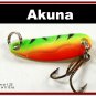 [SP 39-21-2]1.2"" Mini Firetiger Bass Pike Trout Casting Spoon Fishing Lure