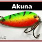 [SP 42-21-2]1.3"" Mini Firetiger Bass Pike Trout Casting Spoon Fishing Lure