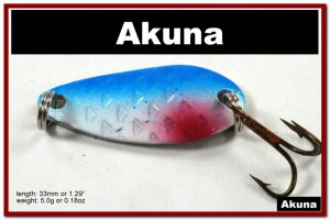 [SP 42-83-2]1.3"" Mini Holographic Neon Shad Bass Pike Trout Casting Spoon Fishing Lure