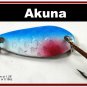 [SP 42-83-2]1.3"" Mini Holographic Neon Shad Bass Pike Trout Casting Spoon Fishing Lure